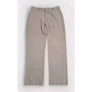 J Crew Mens 32x32 Essential Chino Pants Khaki Dress Tan Beige